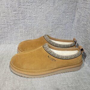 Koolaburra by Ugg 1159690 Burree Womens Size 9 Chestnut Sheepskin Slipper Shoes